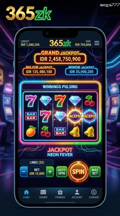 Pratinjau antarmuka mega777 — aplikasi APK resmi Android v2.5.6